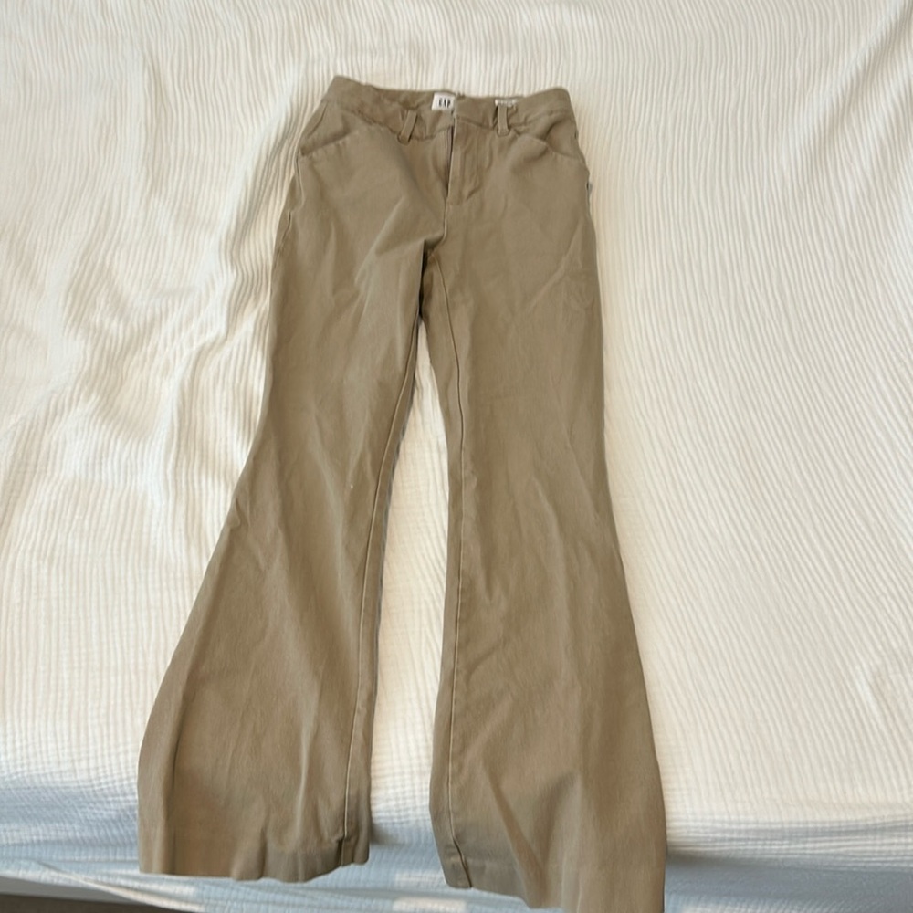 Gap stretchy flare pants